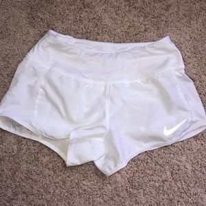 White Nike Shorts